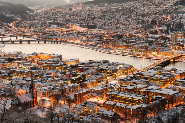 Drammen vinterstid